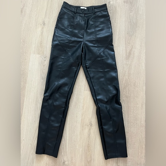 Wilfred Rebel Leather Pants - Picture 3 of 5